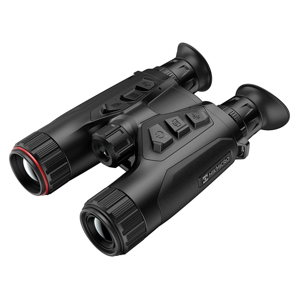 Binoculares Térmicos Multiespectro Con Telémetro Ir 850nm Habrok Hq35l Hikmicro