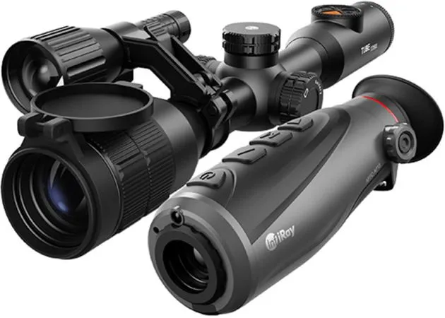 Combinación De Imágenes Térmicas/Visión Nocturna Infiray Ap13 Y Td50l