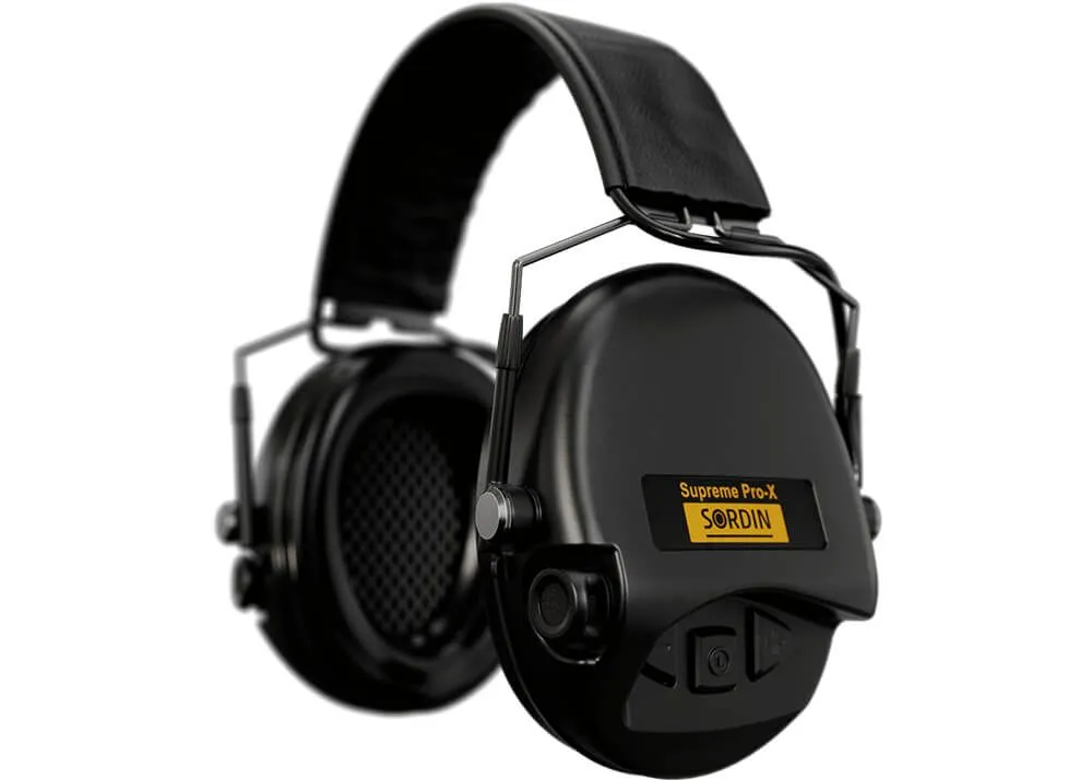 Protector Auditivo Sordin Supreme Pro X Slim Negro