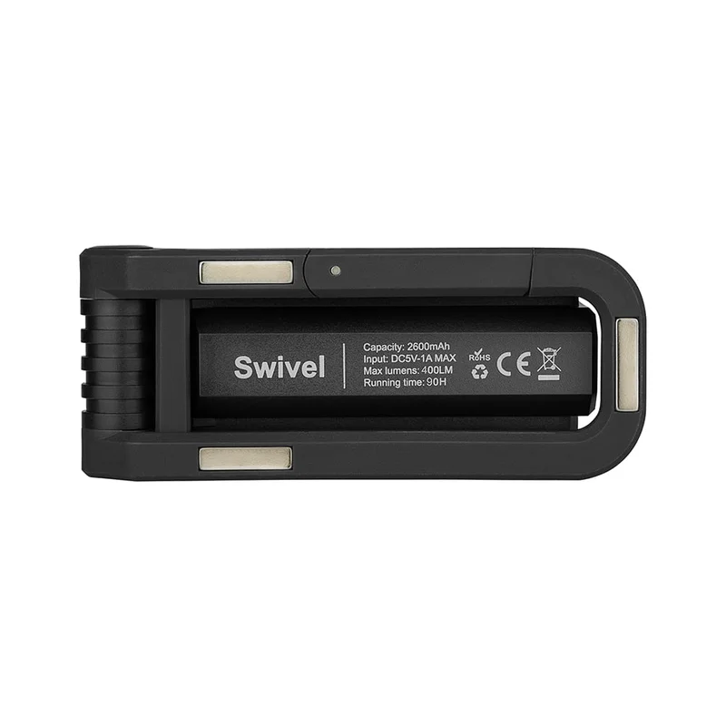 Linterna Cob De Trabajo + Led Swivel Con Base Magnética Olight - Verde
