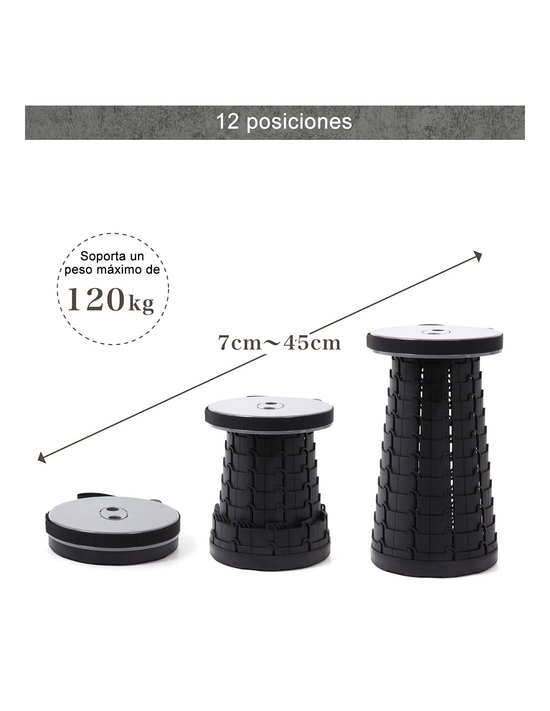 Taburete Plegable Mini Max