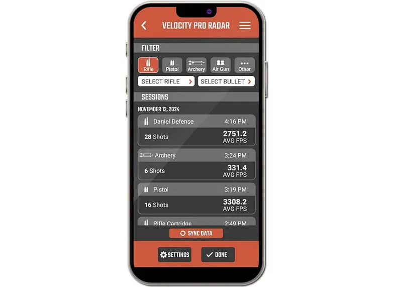 Cronómetro Athlon Optics Rangecraft Velocity Pro