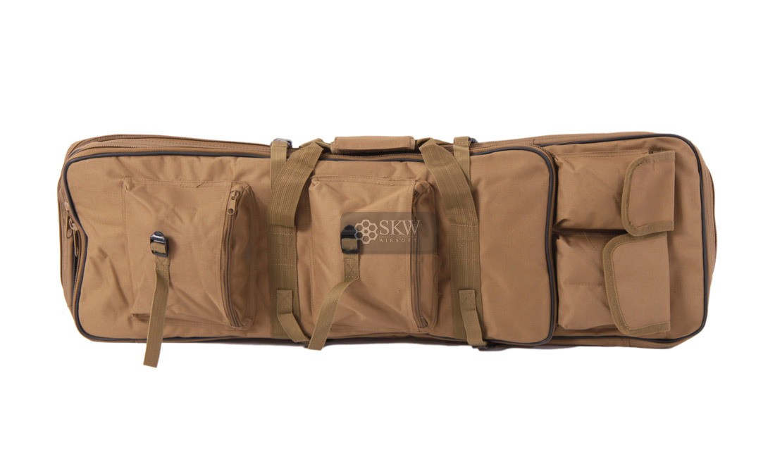 Funda Transporte Rifle Multibolsillos 85cm Tan Delta Tactics