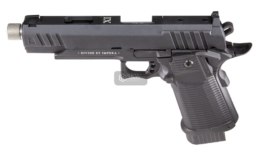 Pistola Co2 Blow Back Ludus Xi Silver Secutor Arms