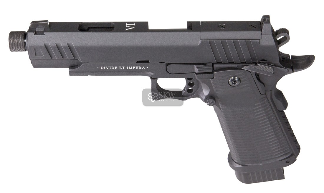 Pistola Co2 Blow Back Ludus Vi Black Secutor Arms