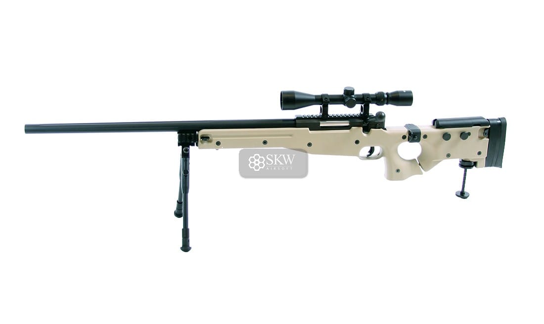 Awp Mira Bípode Culata Plegable Arena Well (Mb08d)