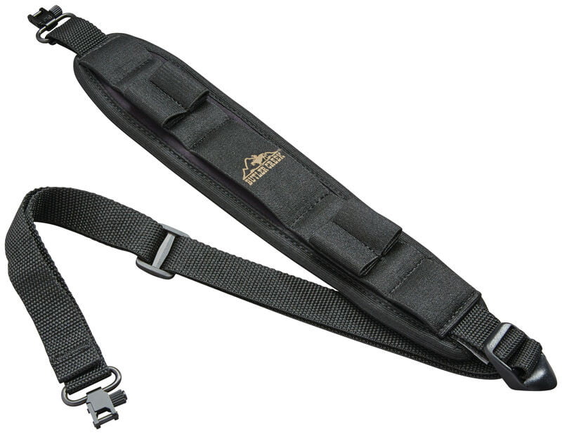 Correa Butler Creek Comfort Stretch Alaskan Magnum Con Anillas Portafusil – Negra