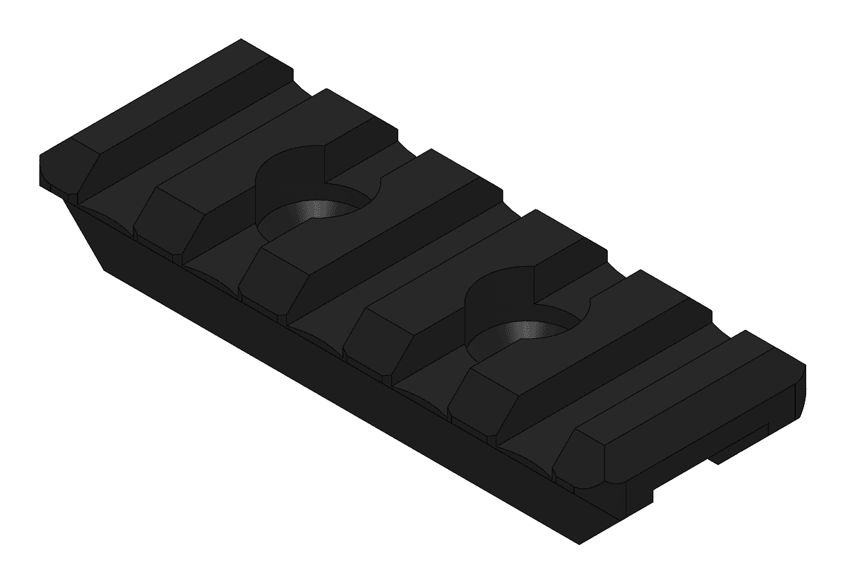 Accesorio Picatinny Eaw-Apel Aufsatz 20-10-55 Para German Tactical Mount