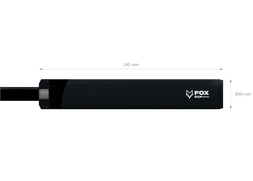 Moderador FOX Silenciador 600 en el cañón
