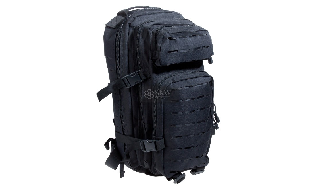 Mochila Combate Compact Corte Láser Negra Delta Tactics