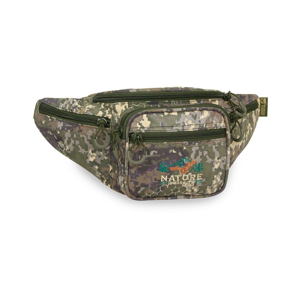Riñonera Suede Camo Marsupio