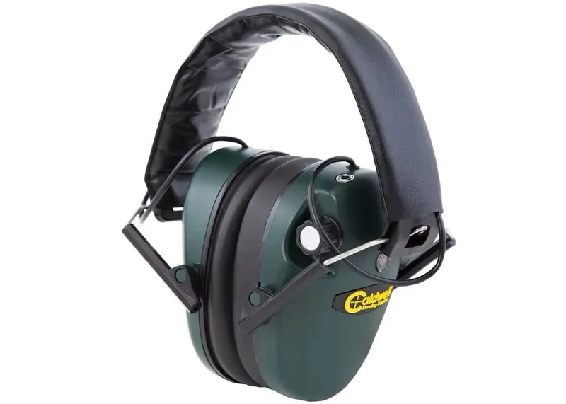 Protector Auditivo Caldwell E-Max Perfil Bajo Electrónico Verde