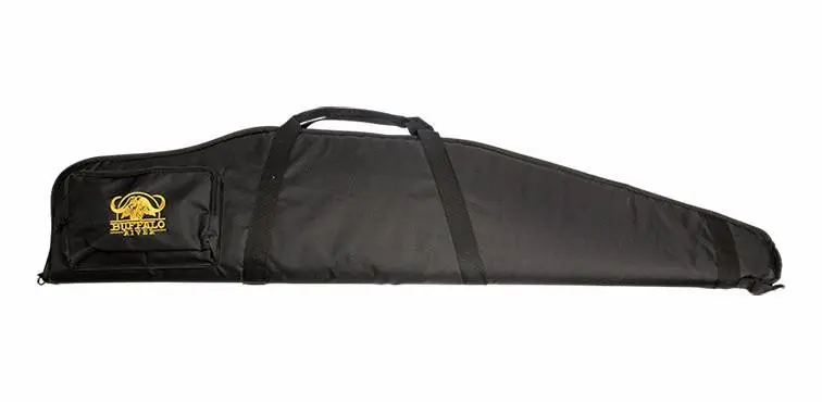 Funda Buffalo River Deluxe Negra Para Rifle Con Visor