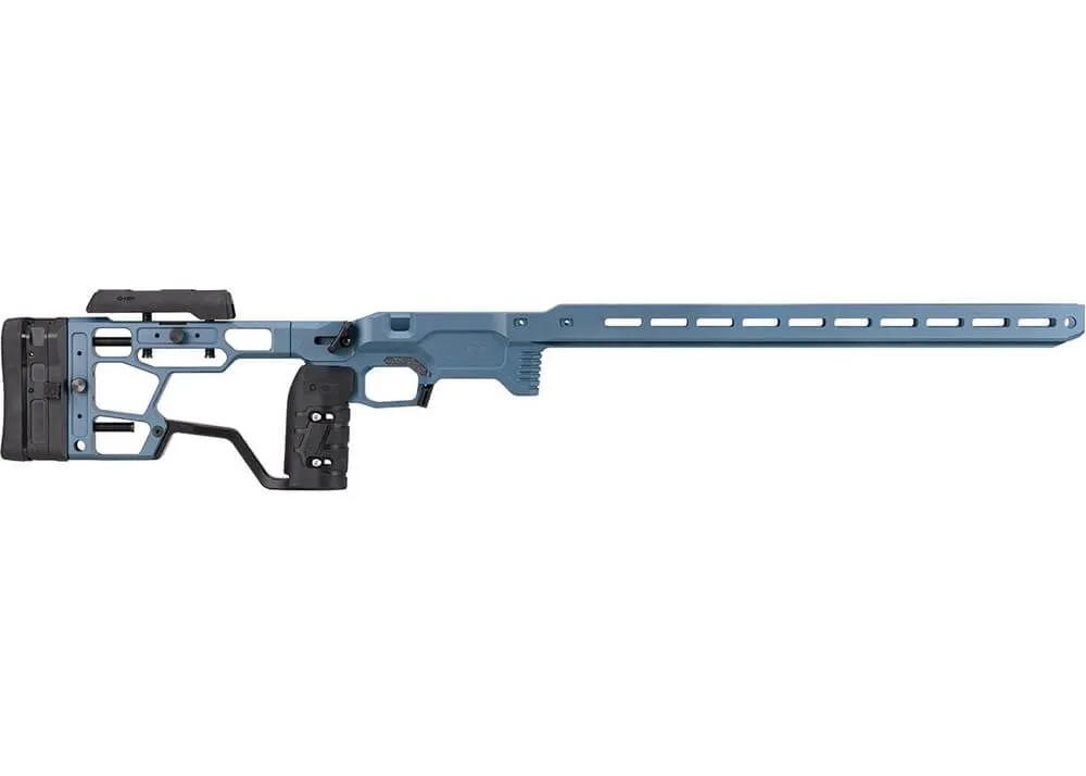 Chasis Mdt Acc Elite - Remington 700 Sa - Azul Titanio