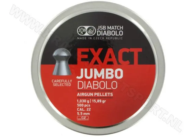 Airgun Pellets JSB Exact Diabolo Jumbo BigBox 5.5 mm 15.89 grain