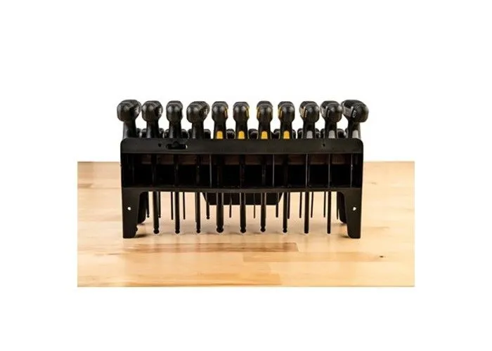 Juego De Destornilladores Wheeler Professional Gunsmith Hex/Torx Métrico/Pulgadas P-Handle Set 30 Piezas