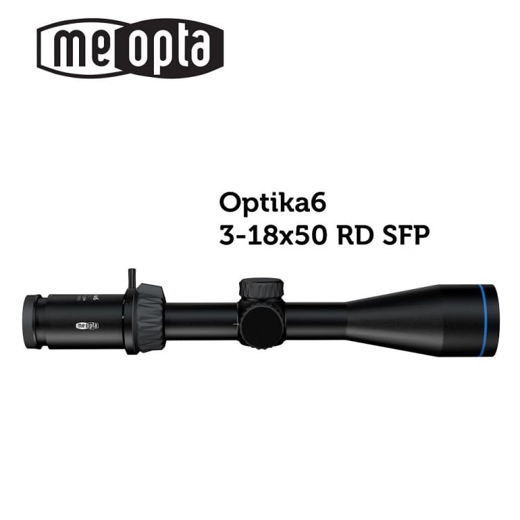 Meopta - Visor Meopro Optika6 - 3-18x50 Sfp - Rd Bdc 3