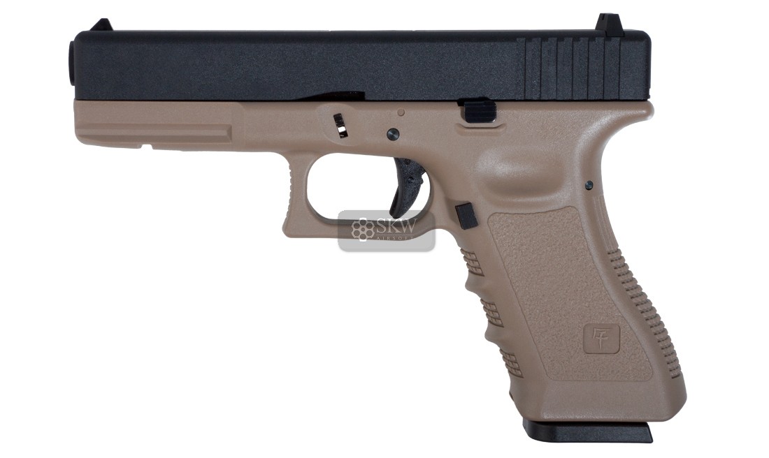 Saigo Defense Mk1 Co2 Blow Back Metal Slide Tan