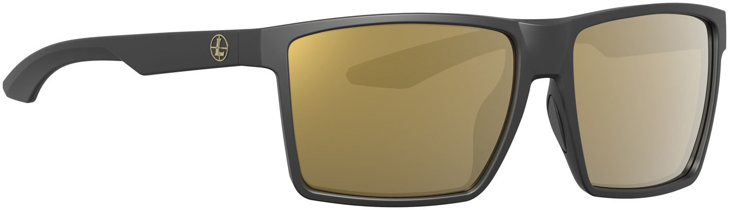 Gafas Leupold Desoto – Montura Negra Mate / Lente Espejo Bronce
