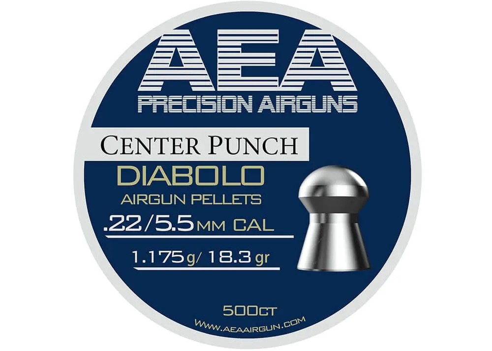 Balines De Aire Comprimido Aea Center Punch 5,5 Mm 18,3 Grano