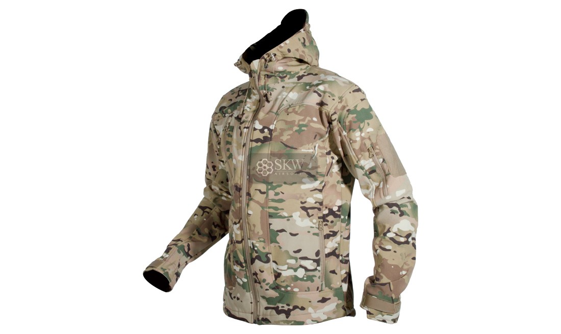 DELTA TACTICS SOFTSHELL AIDEN MULTICAM