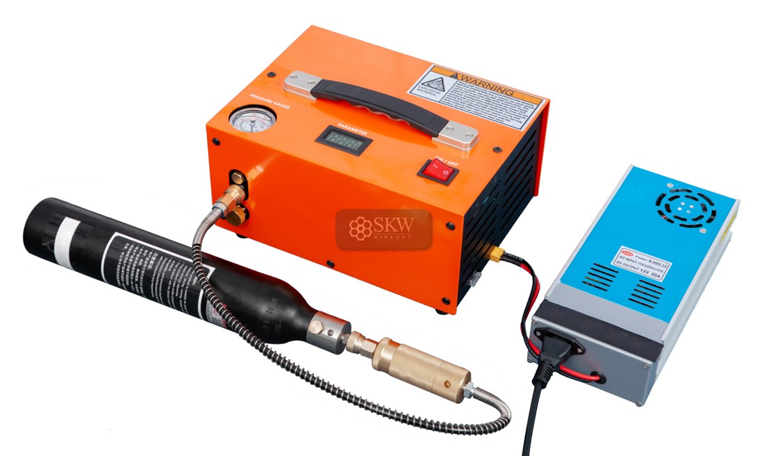 Compresor Portatil 12v/220v V2 Con Autostop Stinger