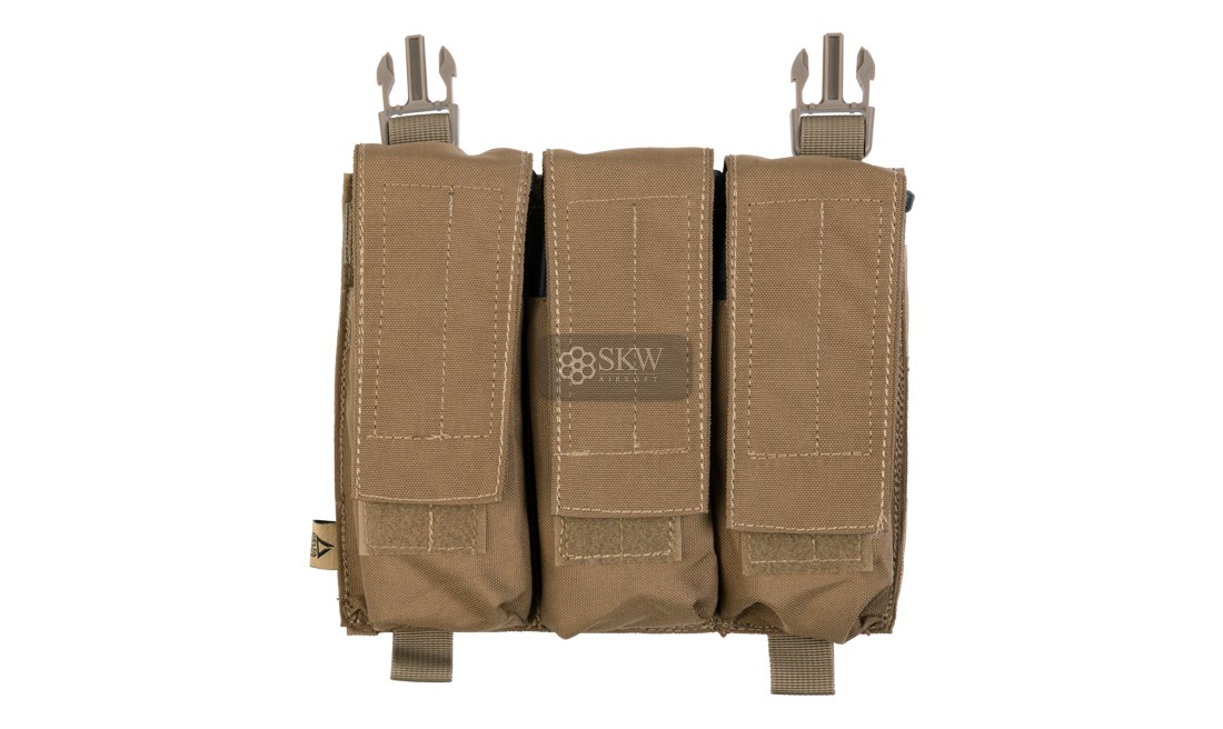 Panel Triple Solapa M4 Force Coyote Delta Tactics