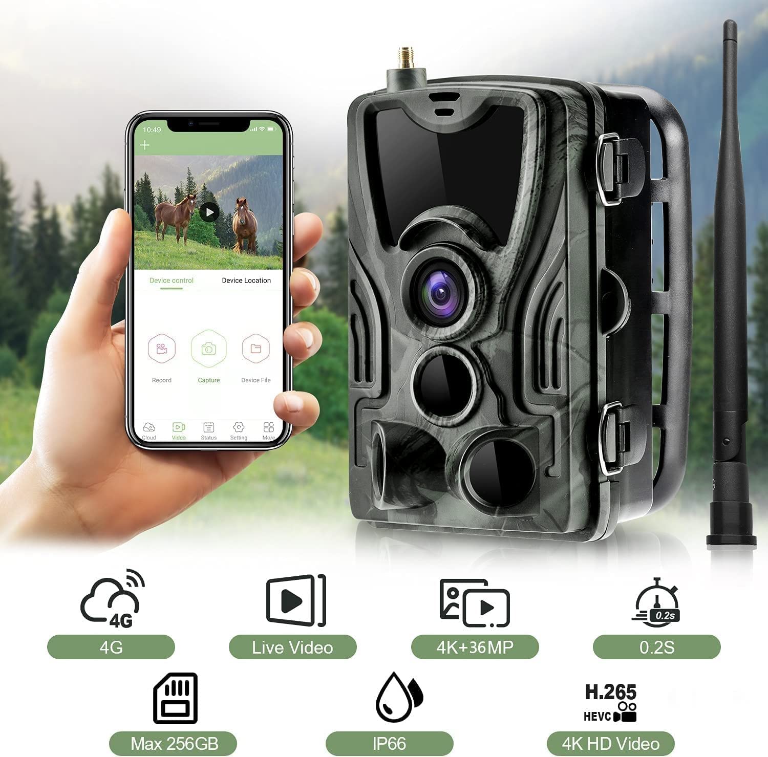 Cámara Fototrampeo 4g