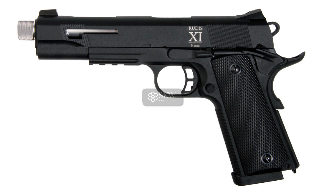 Pistola Co2 Blow Back Rudis Plata Secutor Arms