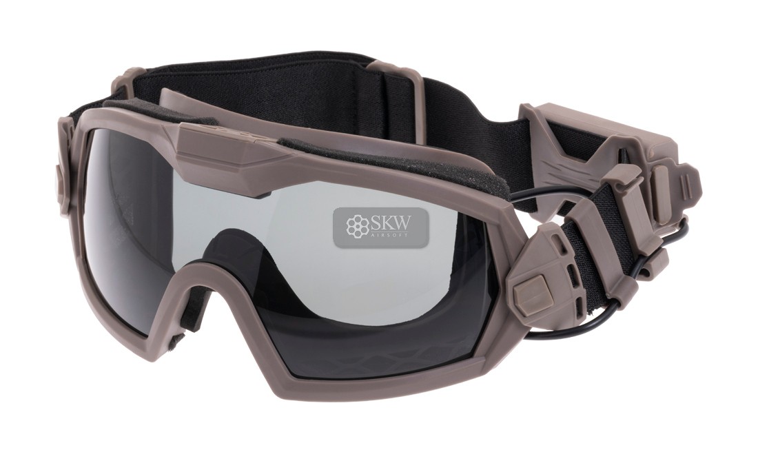 Goggle Regulable Con Ventilador Tan Fma