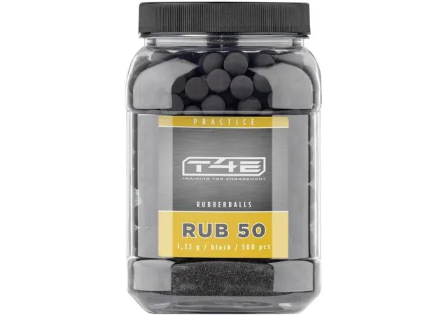 Pelotas De Goma Umarex T4e Practice Rub .50 Bulk 19 Gramos