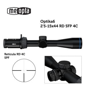 Meopta - Visor Meopro Optika6 - 2,5-15x44 Sfp - Rd 4c