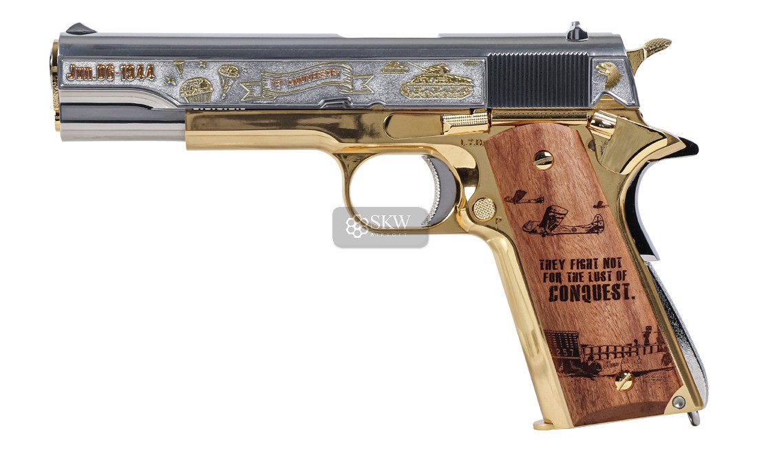 G&G Pistola Gbb Gpm1911 D-Day (Gas-M45-Ddy-Bbb-Ecm)
