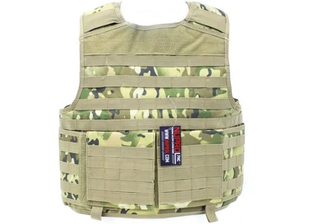 Portaplacas Nuprol Multicam