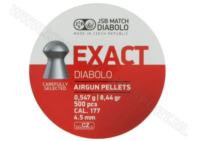 Airgun Pellets JSB Exact Diabolo 4.5 mm 8.44 grain