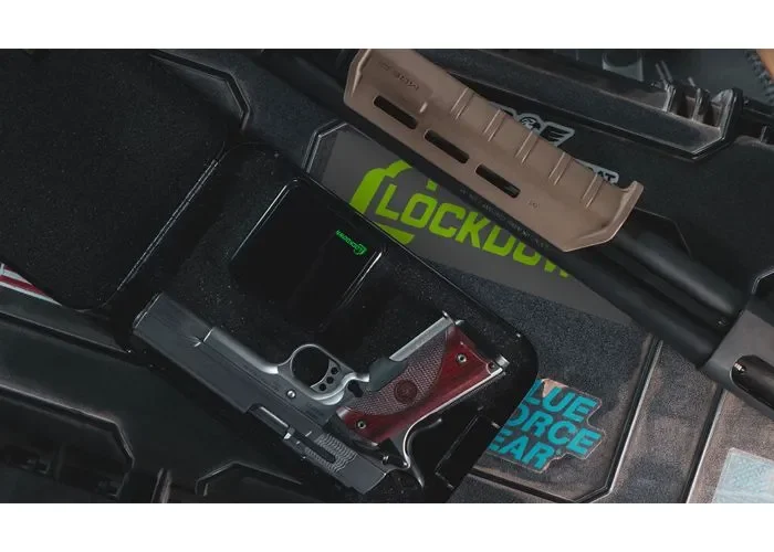 Caja Fuerte Para Pistola Lockdown Con Cerradura De Combinación