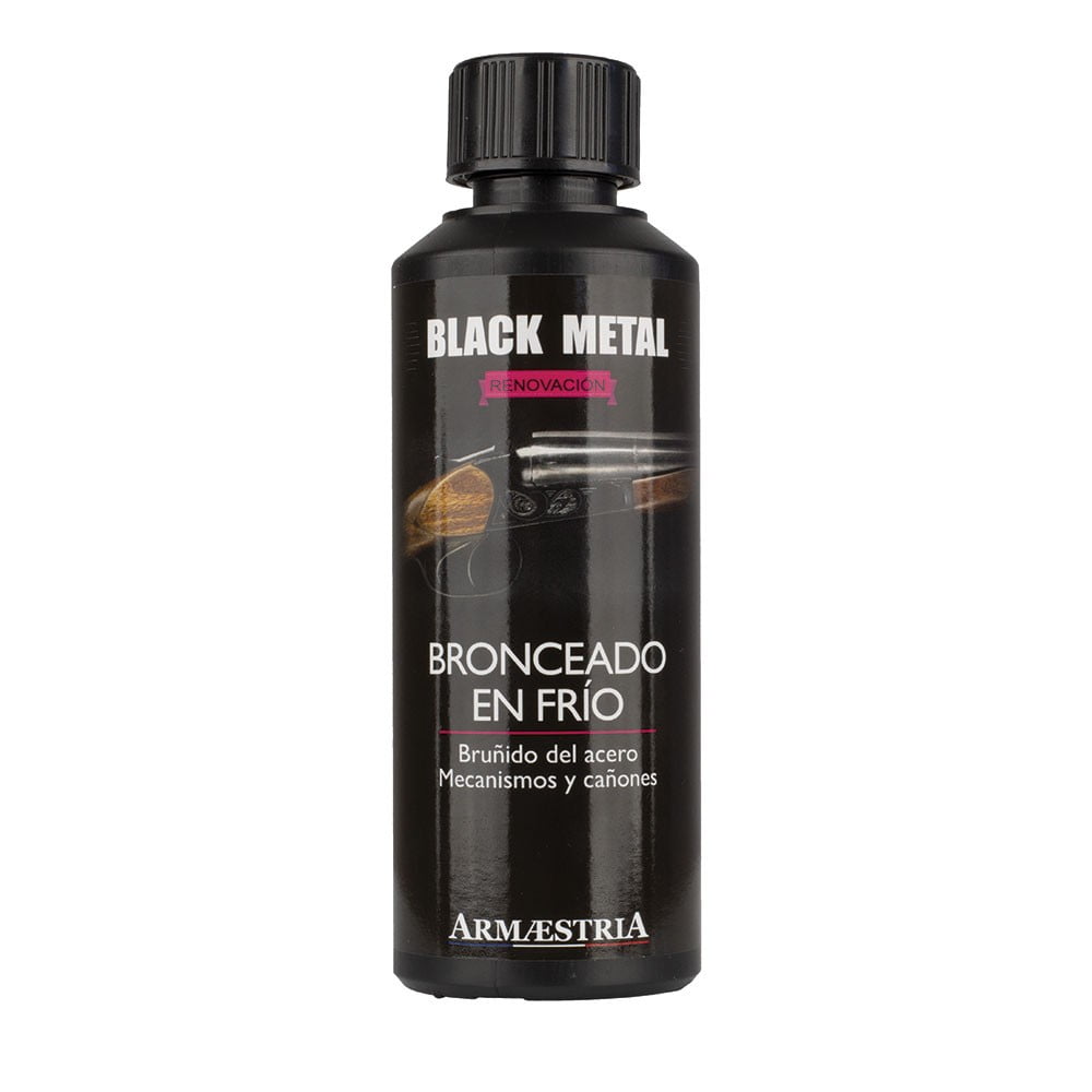Black Metal 250ml Pavonado En Frío