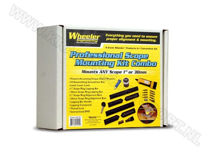 Kit De Montaje Para Mira Telescópica Wheeler Professional