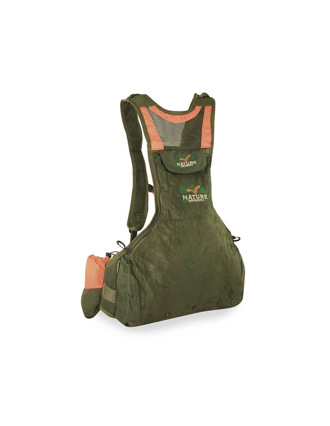 Chaleco Mochila De Caza Suede Jungla 15 Litros Nature