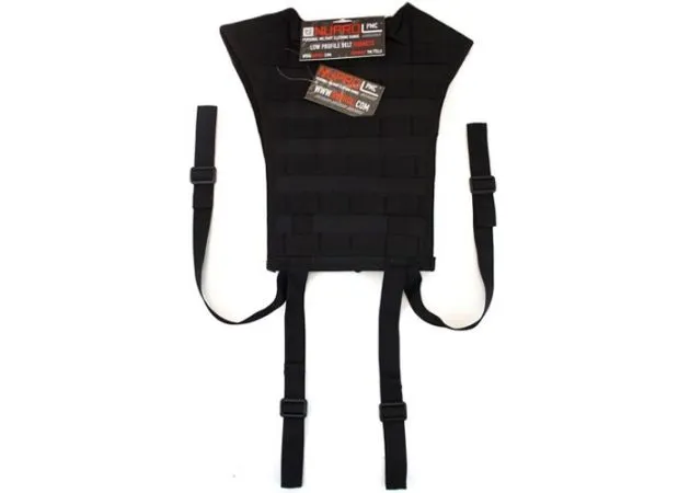 Chaleco Táctico Nuprol Molle Arnés Pmc Negro