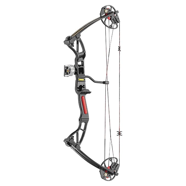 Arco Poleas Rex Negro 28" 15-55 Lbs.