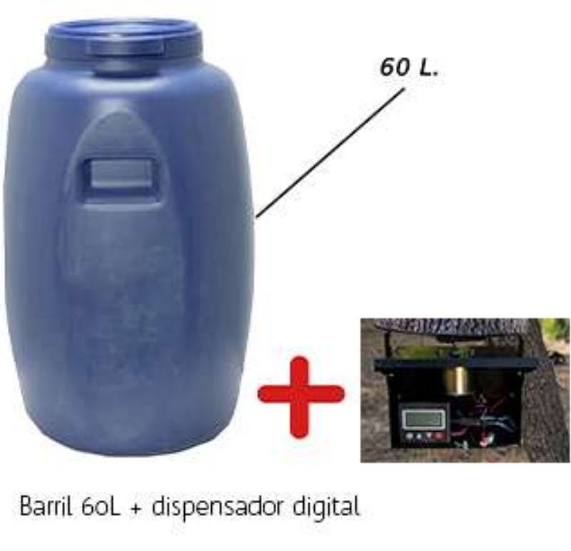 Kit Completo Comedero + Dispensador 12 V