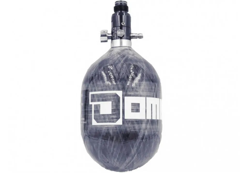 Tanque Hpa Dominator 48/4500 Carbono 0,8 Litros 310 Bar Con Manómetro
