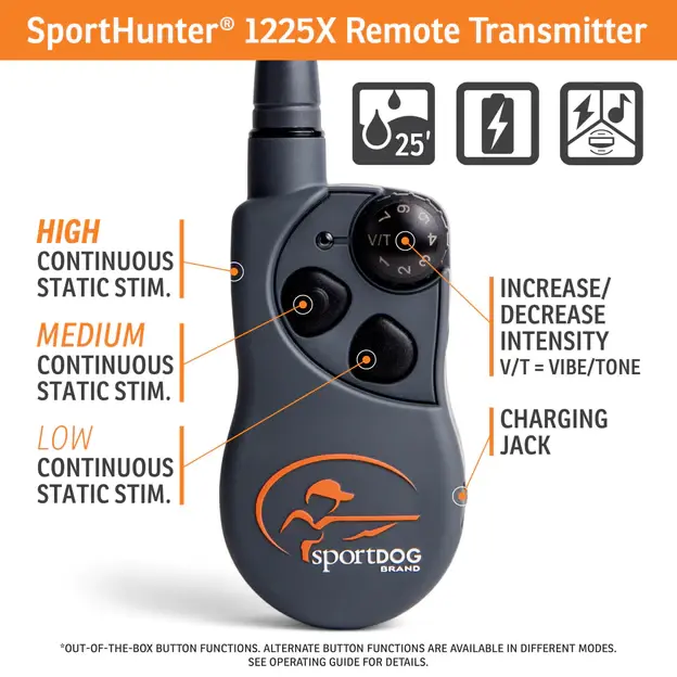 Collar Adiestramiento Sportdog Sporttrainer 1225x