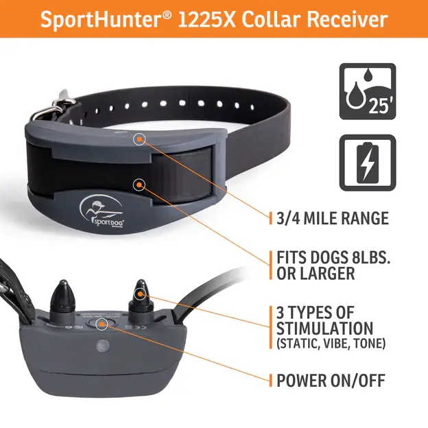Collar Adiestramiento Sportdog Sporttrainer 1225x