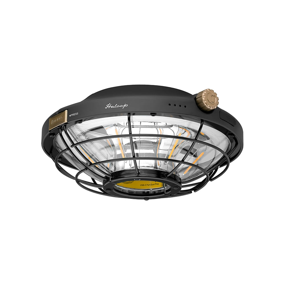 Lámpara Led 360º Recargable Haloop 600 Lúmenes Olight - Verde