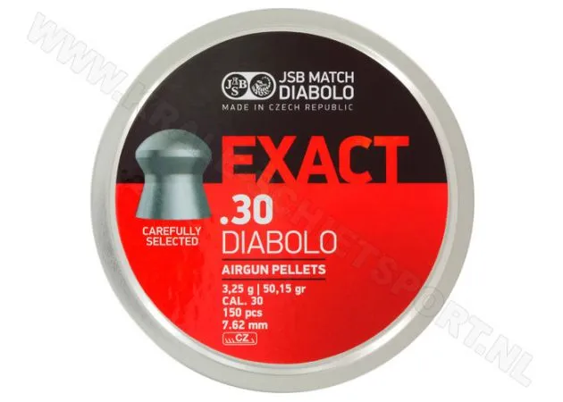 Airgun Pellets Jsb Exact Heavy 7.62 Mm 50.15 Grain