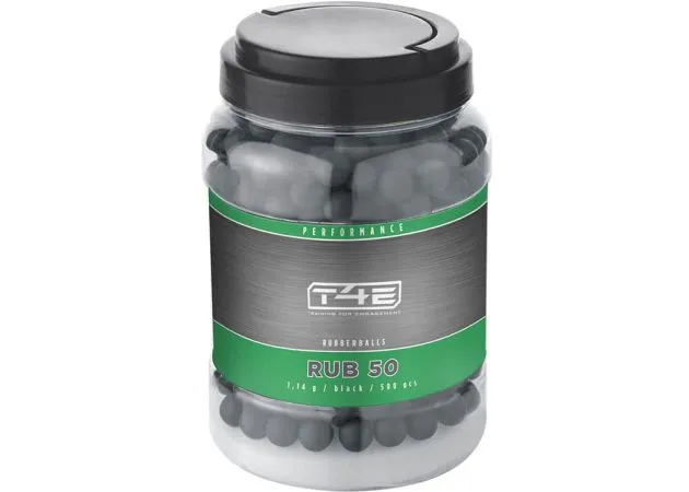 Pelotas De Goma Umarex T4e Performance Rub .50 Bulk 17,6 Gramo