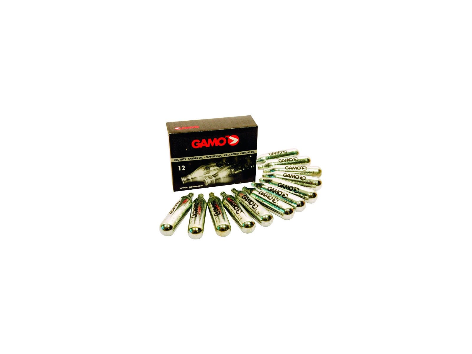 Caja 500 Cargas Co2 12 G.