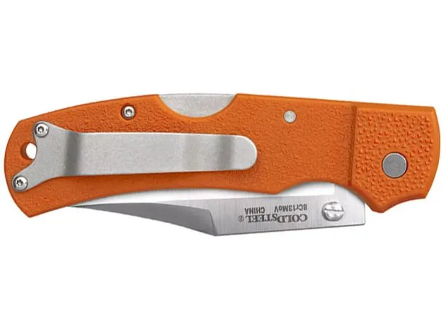 Navaja Cold Steel Doble Caja Fuerte Hunter Orange